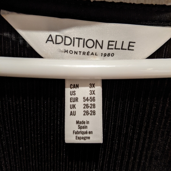 Full length, wide-leg jumpsuit in 3X - Picture 4 of 5